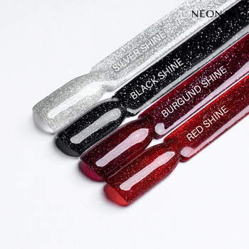 Esmalte semipermanente 7,2 ml - Glitter Effect Base Red Shine