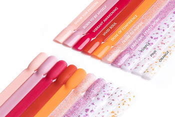 Adorno floral para uñas 01 - Rosa