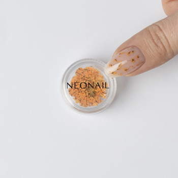 Adorno floral para uñas 03 - Naranjo