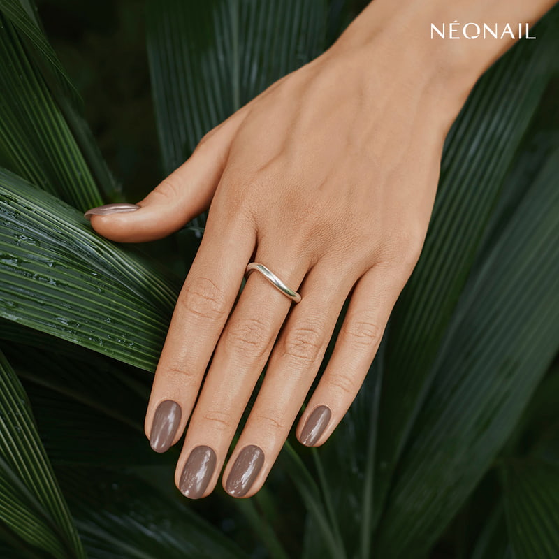 Manicura marrón