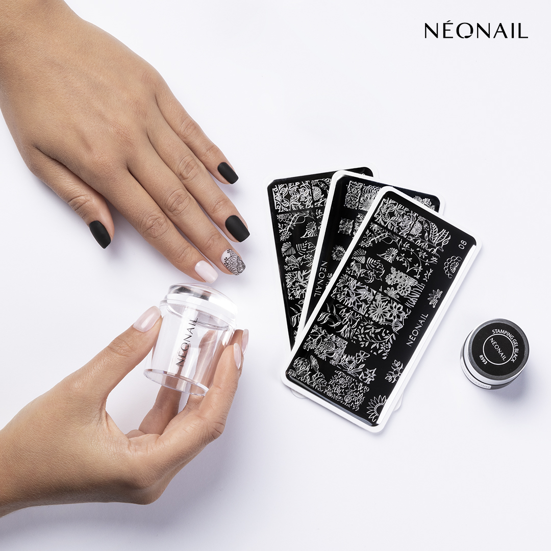 NAILS STAMPING PASO A PASO NeoNail