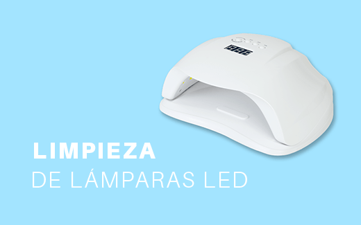 ¿Cómo limpiar la lámpara led?