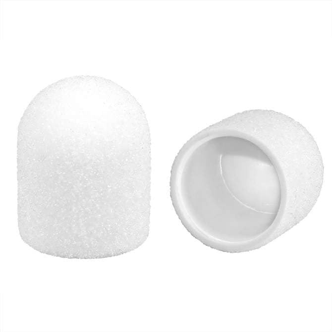 Capuchón redondeado ABS Blanco 13mm 150
