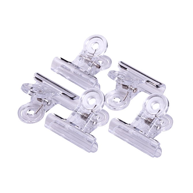 Clips de plástico para estilización de uñas - 5 unidades