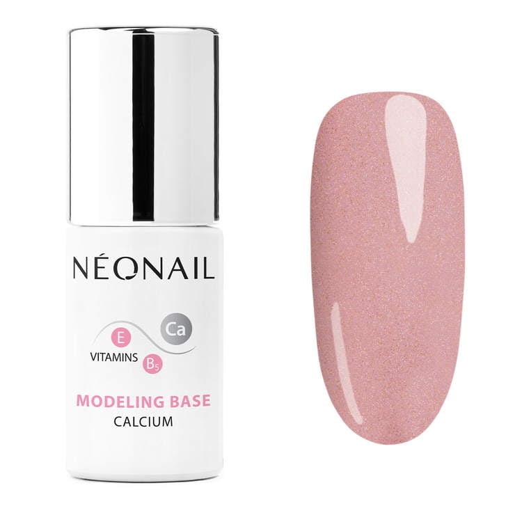 Esmalte Semipermanente 7,2 ml - Modeling Base Calcium Pink Quartz