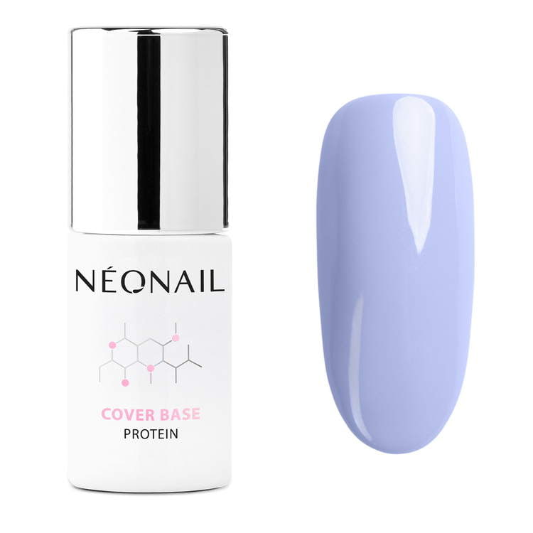 Esmalte semipermanente 7,2ml - Cover Base Protein Pastel Blue
