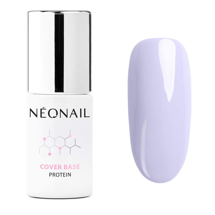 Esmalte semipermanente 7,2 ml - Cover Base Protein Pastel Lilac