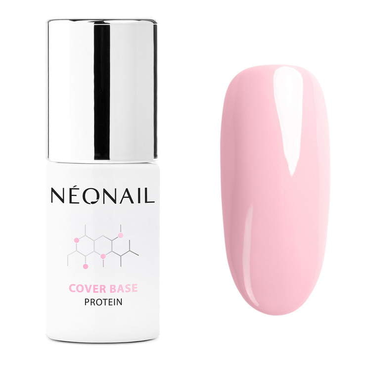 Esmalte semipermanente 7,2 ml - Cover Base Protein Pastel Apricot