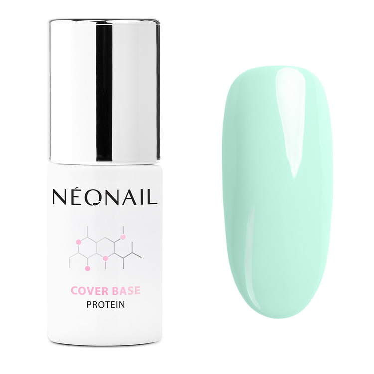 Esmalte semipermanente 7,2 ml - Cover Base Protein Pastel Green