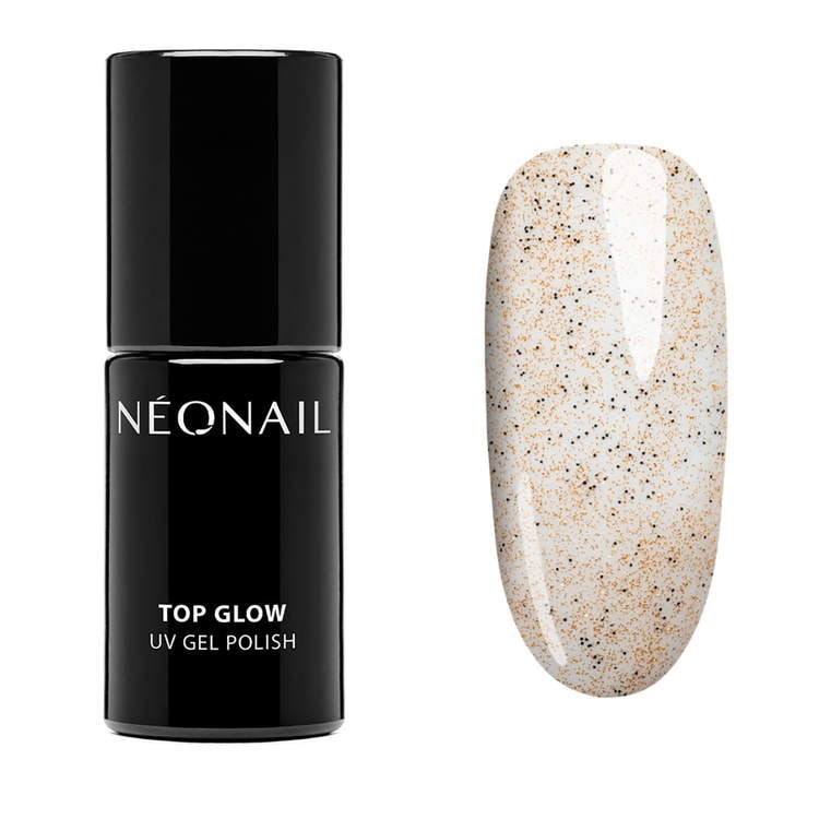 Esmalte Semipermanente - 7,2 ml - Top Glow Gold Sand