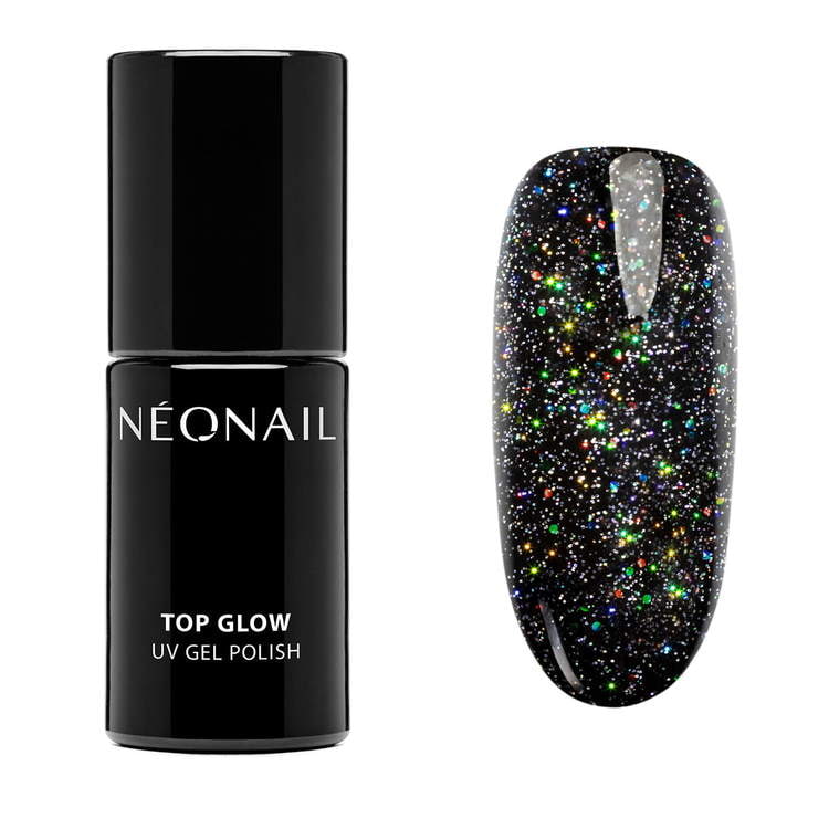 Esmalte semipermanente 7,2 ml - Top Glow Multicolor Holo