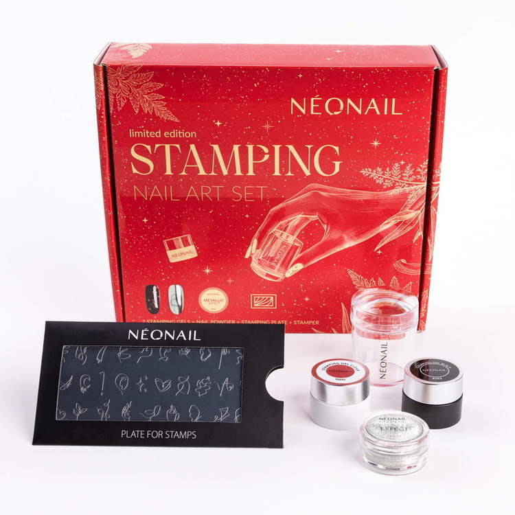 Kit navideño - NAIL ART STAMPING SET