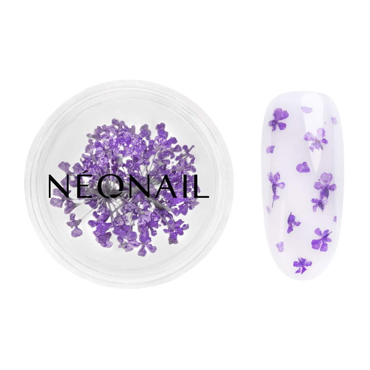 Adorno floral para uñas 06 - Violet