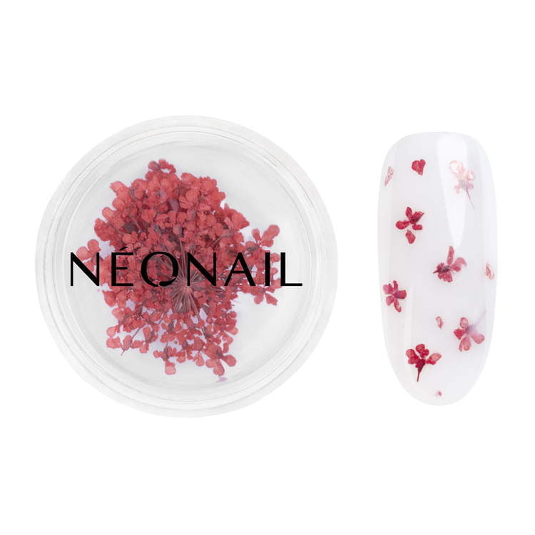Adorno floral para uñas 08 -  Red