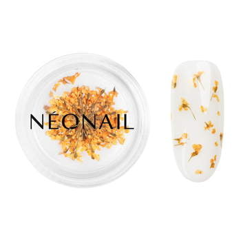 Adorno floral para uñas 03 - Naranjo